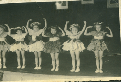רקדנית באלט בפולין 1956